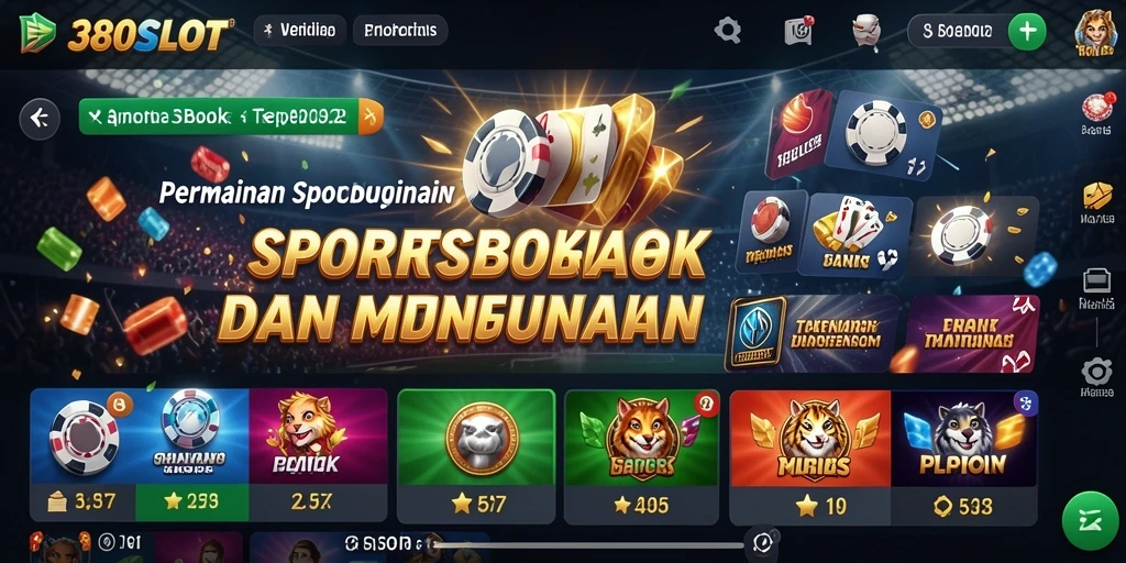 Tampilan fitur taruhan langsung dari 380SLOT saat pertandingan berlangsung.