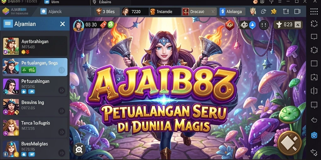 Tampilan gameplay <strong>AJAIB88</strong> yang menakjubkan dan penuh aksi.