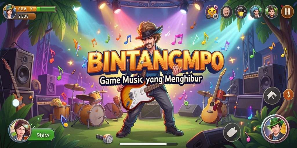 Tampilan gameplay BINTANGMPO yang menarik dan penuh warna.