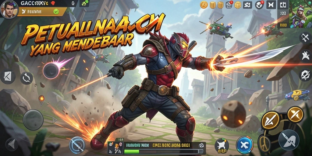Tampilan luar biasa dari gameplay GACORX dalam aksi penuh adrenalin.