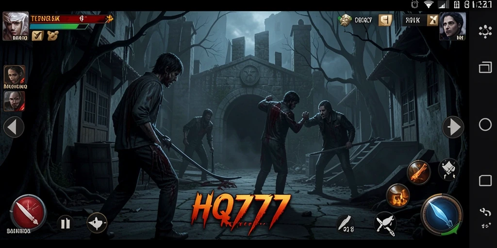 Gameplay menyeramkan dari HQ777 dengan suasana Horror mencekam.