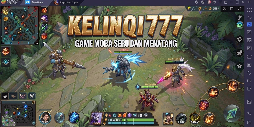 Tampilan gameplay seru dan menantang di KELINCI777.