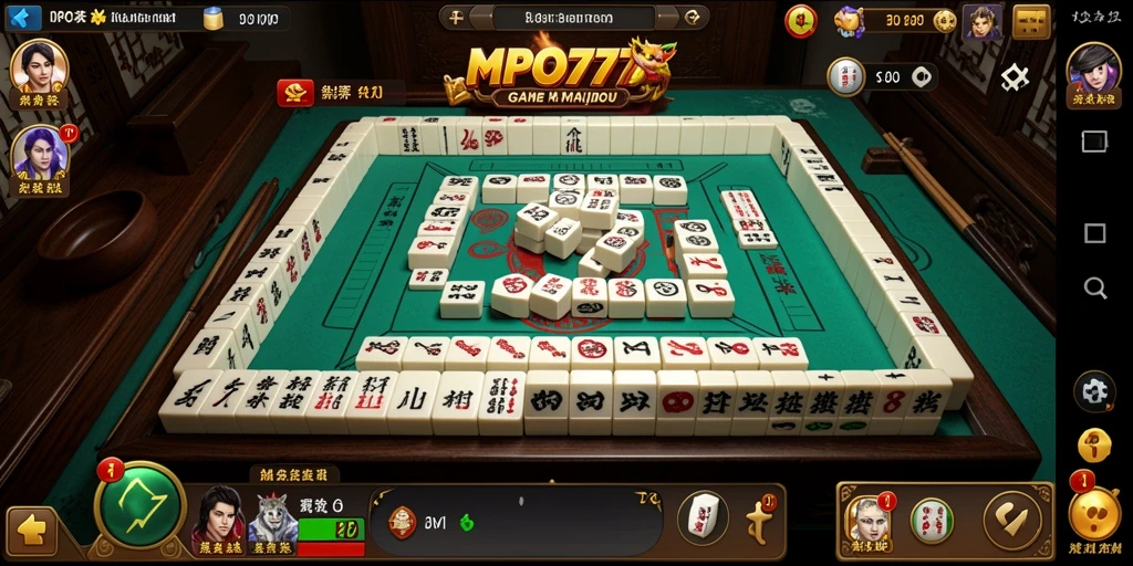 Menampilkan permainan seru Mahjong dengan berbagai tantangan menarik.