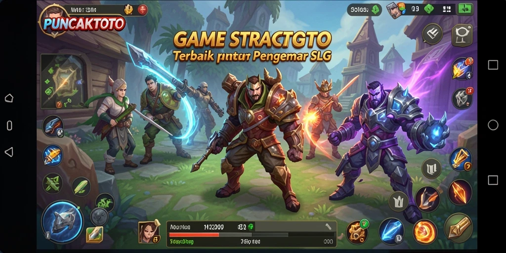 Tampilan gameplay PUNCAKTOTO yang seru dan menantang.