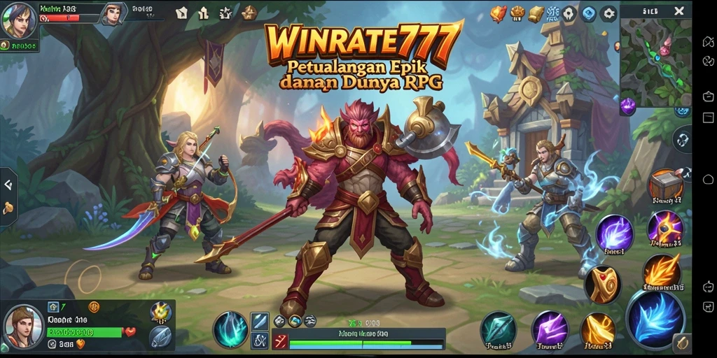 Tangkapan layar dari gameplay seru dalam WINRATE777.